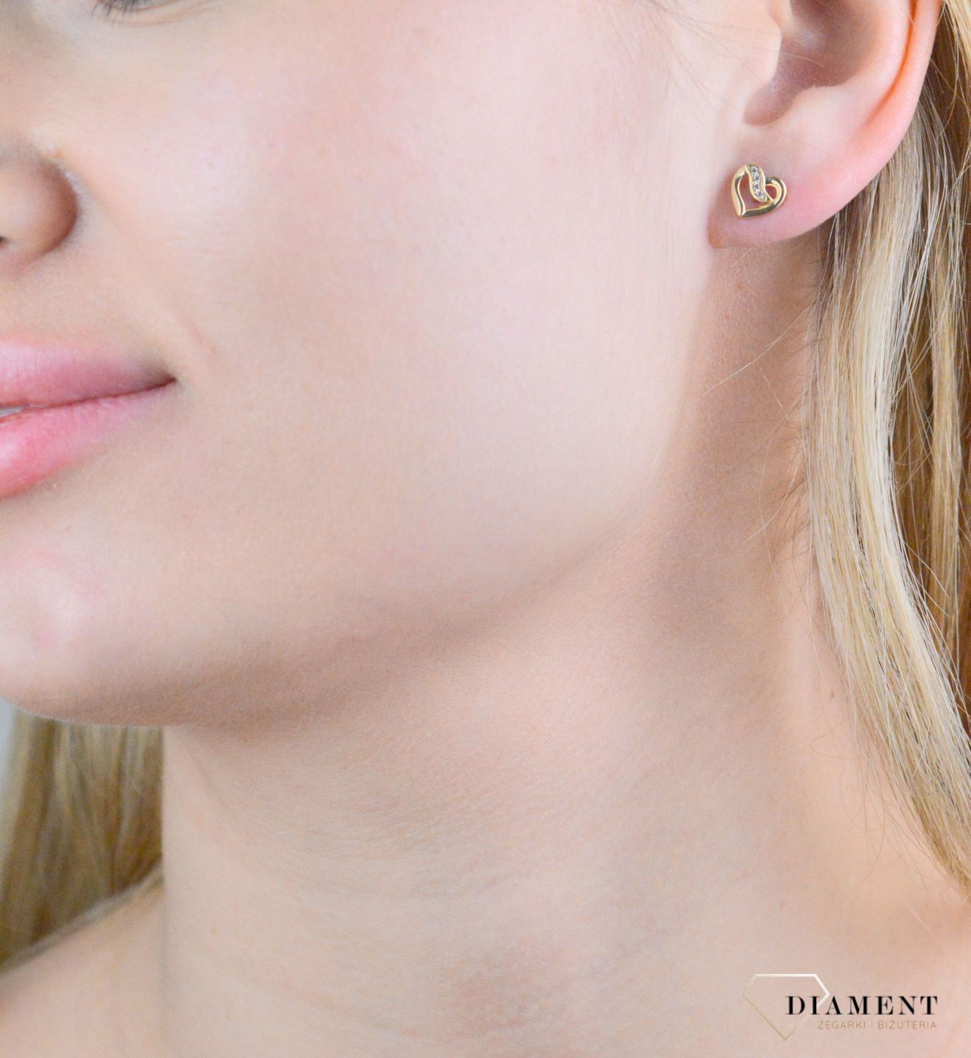 Kolczyki złote serca z cyrkoniami próba 375, KL 12312 375 (1).jpg